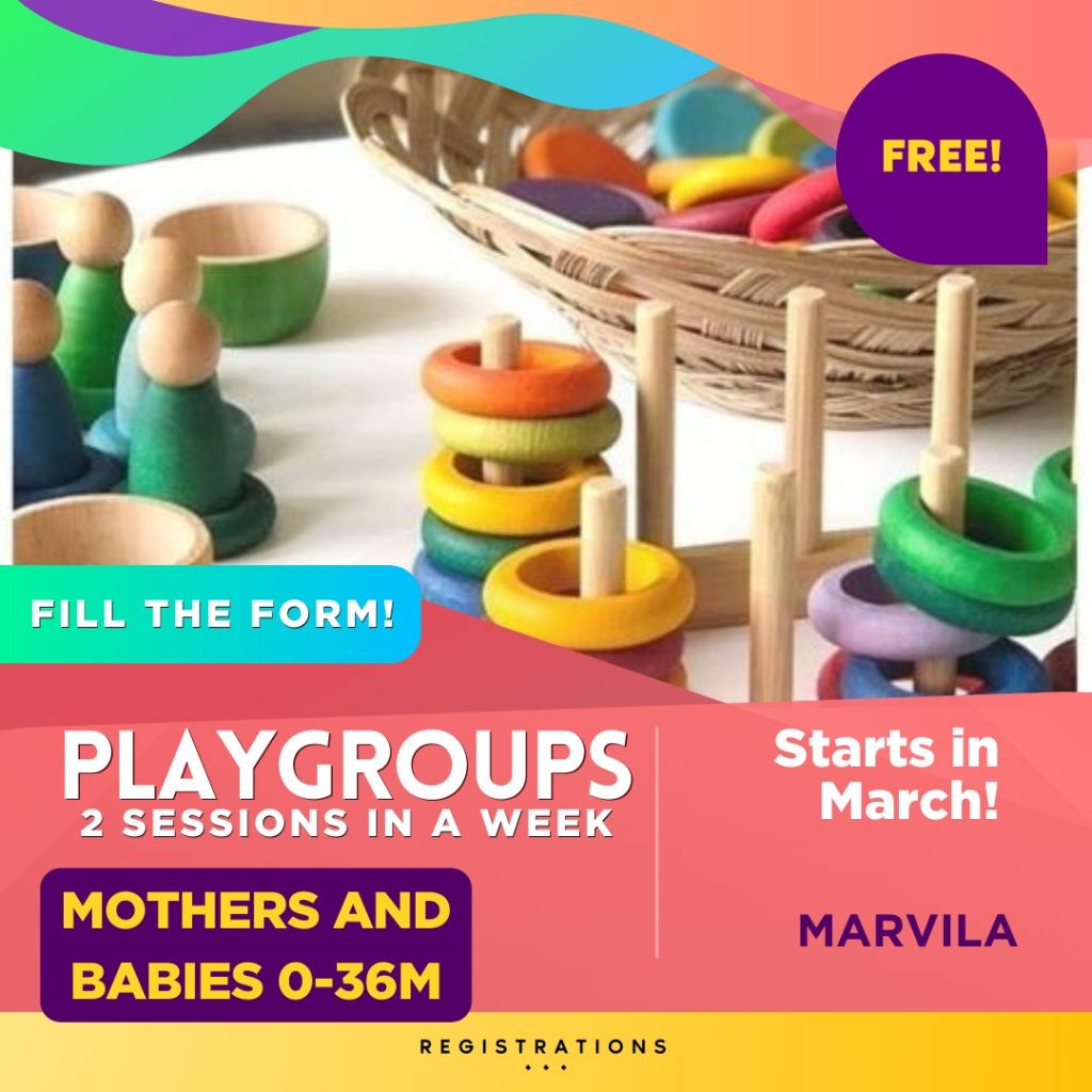 FREE Playgroup Sessions in Marvila